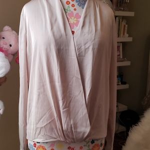 Champagne Long sleeve blouse